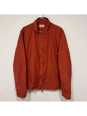 Taylor Stitch Dry Waxed Jacket 42 / L Halley Stevenson Barn Chore Burnt Orange